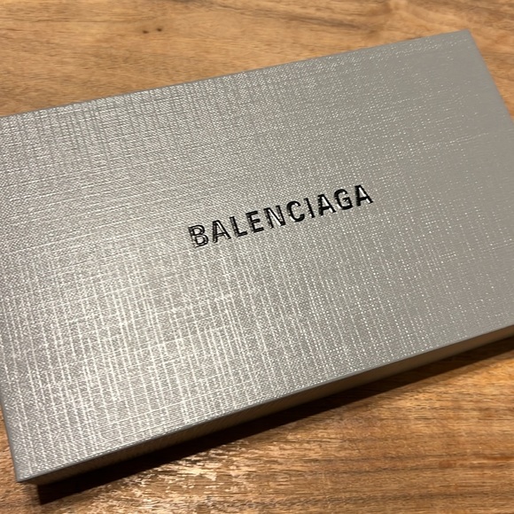 Authentic Balenciaga Passport/Phone and Card holder on lanyard - Neon Orange - Picture 13 of 13